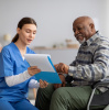 Ndis Business Discussing New Financial Plan From Ndis Accountants